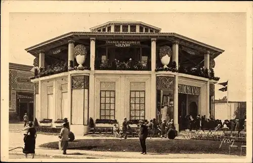 Ak Paris, Ausstellung für dekorative Kunst 1925, Studium Louvre