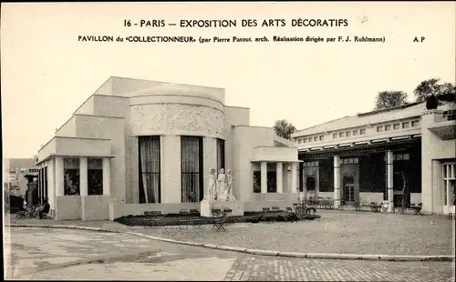 Ak Paris, Ausstellung für dekorative Kunst 1925, Pavillon du Collectionneur