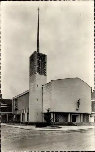 Ak Breteuil Oise, Kirche