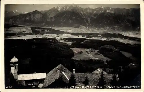 Ak Heiligwasser Tirol, Berge, Innsbruck