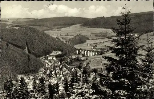 Ak Willingen im Upland Waldeck Hessen, Ortsansicht