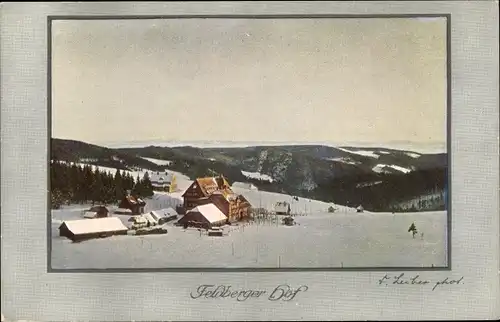 Ak Feldberg im Schwarzwald, Feldberger Hof