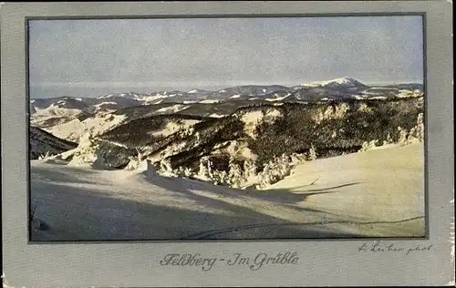 Ak Feldberg im Schwarzwald, Am Grüble