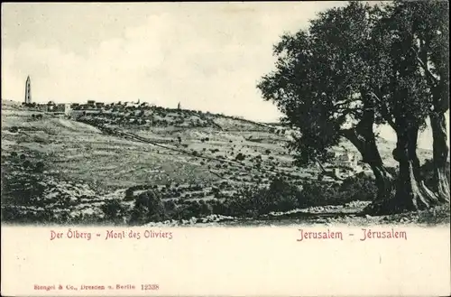 Ak Jerusalem Israel, Ölberg