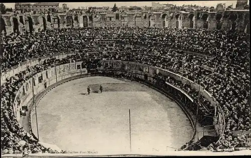 Ak Arles, Stierkamp-Arena, Stadion, Zuschauer