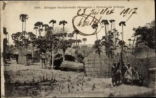 Ak Senegal, Dorfeingang
