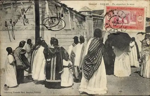 Ak Dakar, Senegal, Warten auf die Hochzeit