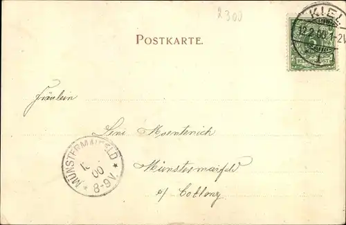 Ak Kiel Schleswig Holstein, Seegarten mit Hafen