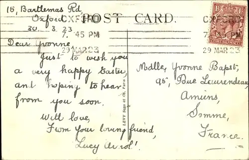 Ak Oxford Oxfordshire England, Queen Street