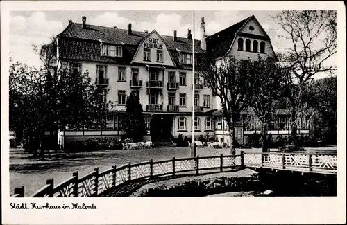 Ak Malente in Ostholstein, Städtisches Kurhaus