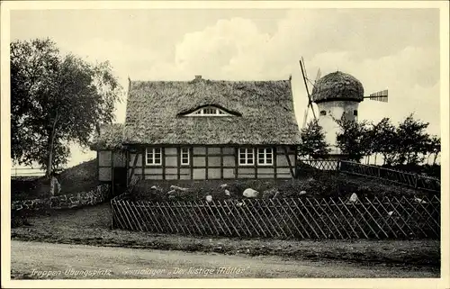 Ak Paderborn, Truppenübungsplatz, Sennelager, Der lustige Müller