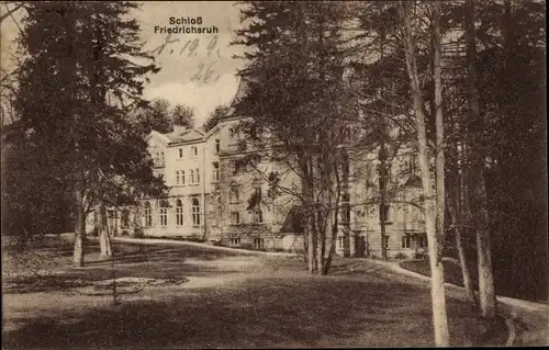 Ak Friedrichsruh Aumühle im Herzogtum Lauenburg, Schloss Friedrichsruh