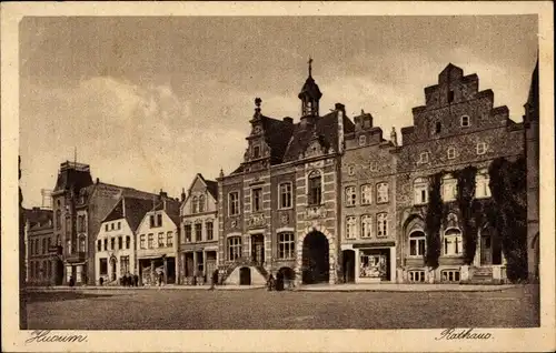 Ak Husum in Nordfriesland, Rathaus