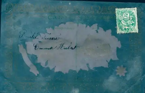 Ak Stiefmütterchen, Frauenhand