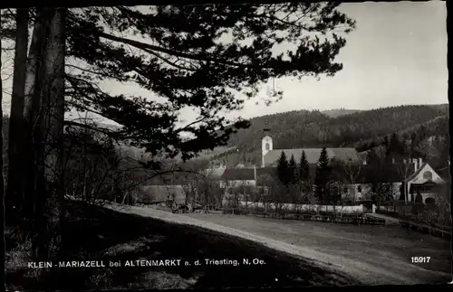 Ak Klein Mariazell bei Altenmarkt an der Triesting Niederösterreich, Teilansicht