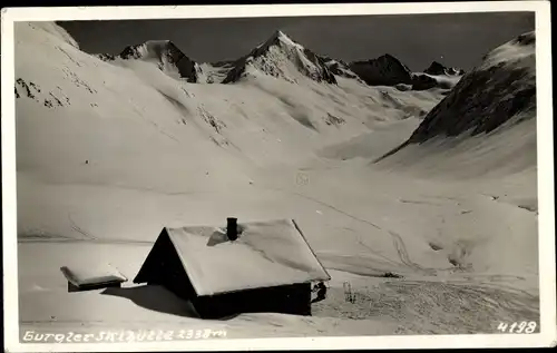 Ak Österreich, Gurgler Skihütte