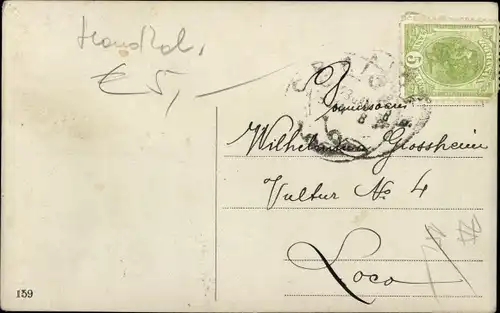 Foto Ak Portrait einer Frau