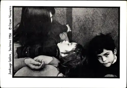 Ak Santiago de Chile, Invierno 1986, Geschichte Chile