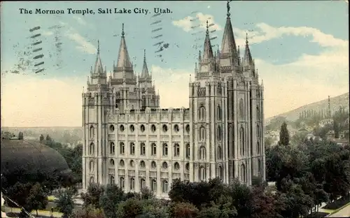 Ak Salt Lake City Utah USA, Mormon Temple