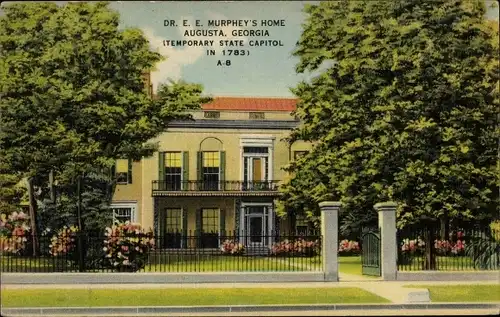 Ak Augusta Georgia USA, Eugene E. Murphey's Home