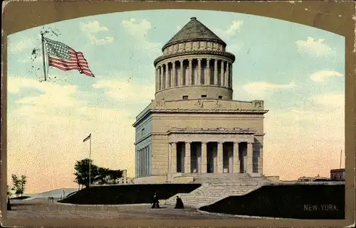 Ak New York City USA, General Grant National Memorial