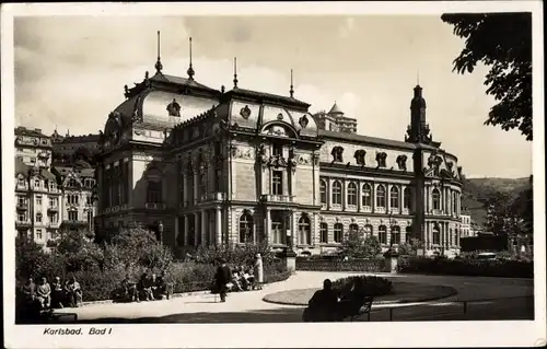 Ak Karlovy Vary Karlsbad Stadt, Bad I