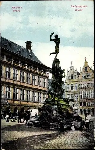 Ak Anvers Antwerpen Flandern, Brabo