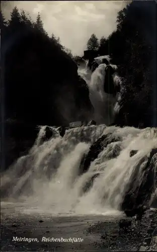 Ak Meiringen Kanton Bern Schweiz, Reichenbachfälle