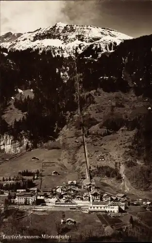 Ak Lauterbrunnen Kanton Bern, Mürrenbahn
