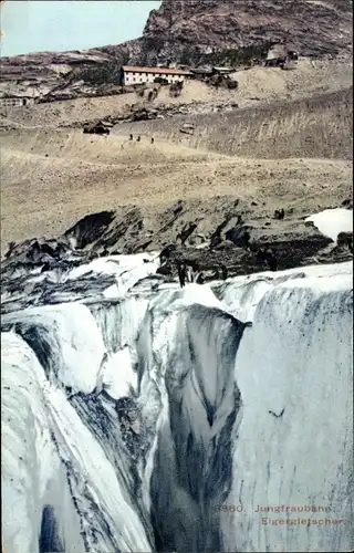 Ak Kanton Bern, Jungfrau, Jungfraubahn, Eigergletscher