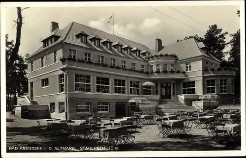 Ak Arendsee in der Altmark, Stahlhelm-Heim