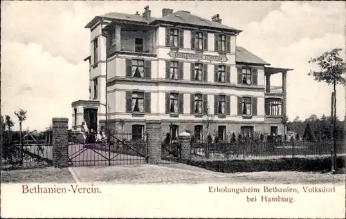 Ak Hamburg Wandsbek Volksdorf, Erholungsheim Bethanien