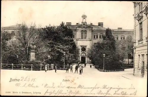 Ak Borna in Sachsen, Schule