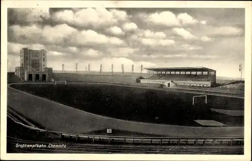Ak Chemnitz Sachsen, Großkampfbahn, Stadion
