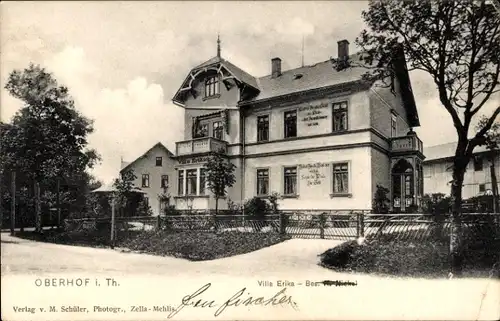 Ak Oberhof im Thüringer Wald, Villa Erika