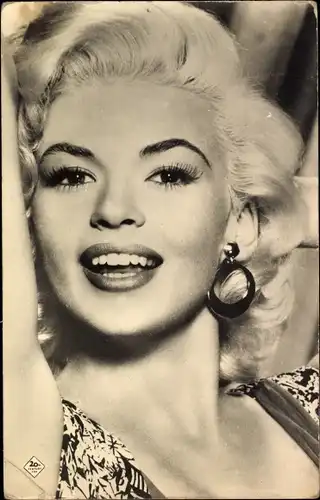 Ak Schauspielerin Jayne Mansfield, La Blonde Explosive