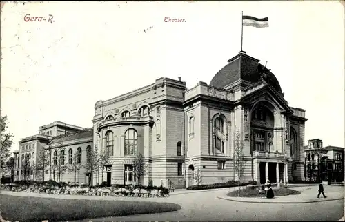 Ak Gera in Thüringen, Theater
