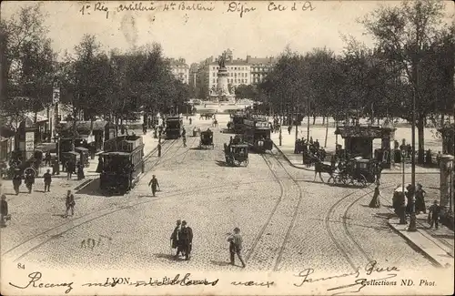 Ak Lyon Rhône, La Place Carnot