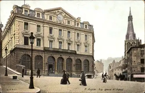 Ak Lyon Rhône, Gare St Paul