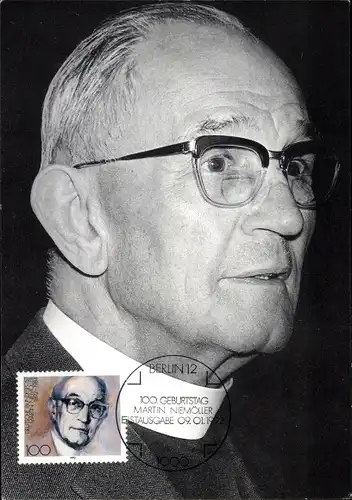 Ak Martin Niemöller, Evangelischer Theologe