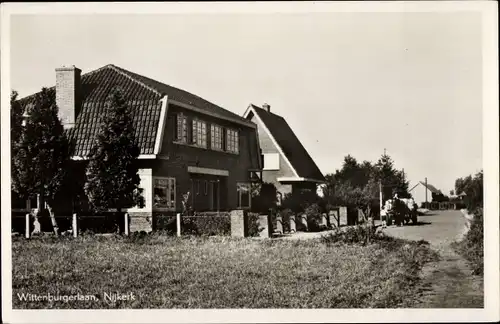 Ak Nijkerk Gelderland, Wittenburgerlaan