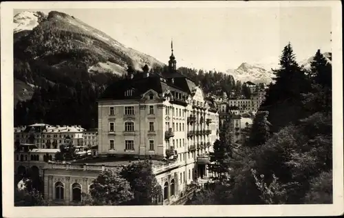 Ak Bad Gastein Badgastein in Salzburg, Grandhotel de l'Europe