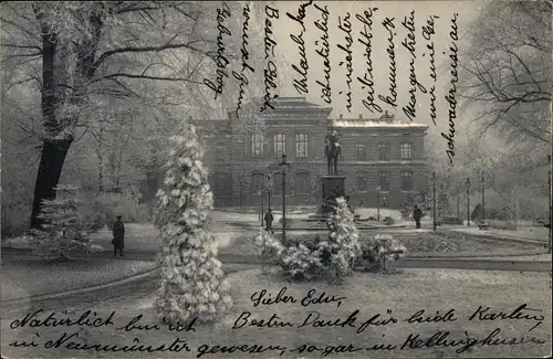 Ak Kiel, Gebäude, Park, Denkmal