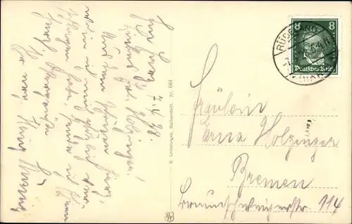 Ak Rübeland Harz, Blick auf den Ort, Wald, Straße