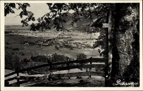 Foto Ak Grassau in Oberbayern, Panorama