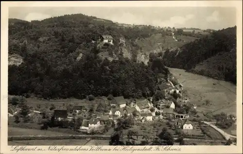 Ak Veilbronn Heiligenstadt in Oberfranken, Naturfreundehaus, Panorama