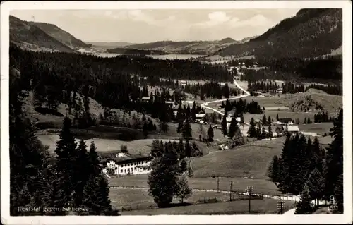 Ak Josefstal Schliersee, Gesamtansicht, Panorama