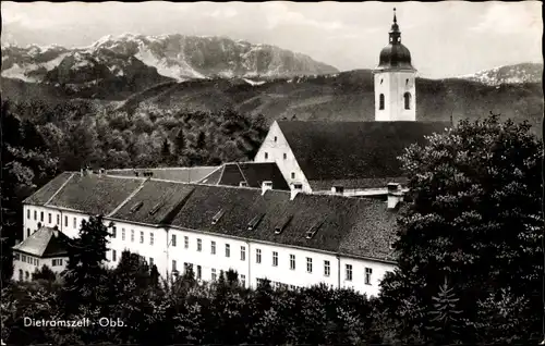 Ak Dietramszell in Oberbayern, Kloster