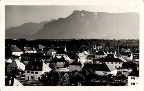 Foto Ak Freilassing in Oberbayern, Alpen, Panorama