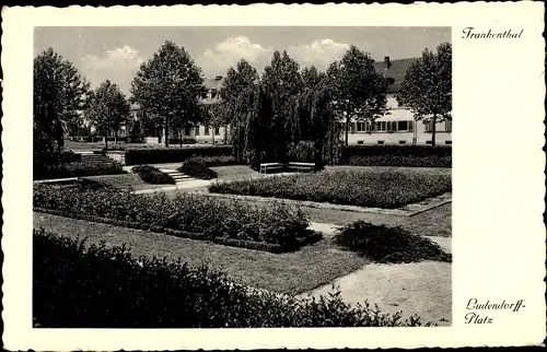 Ak Frankenthal in der Pfalz, Ludendorff-Platz